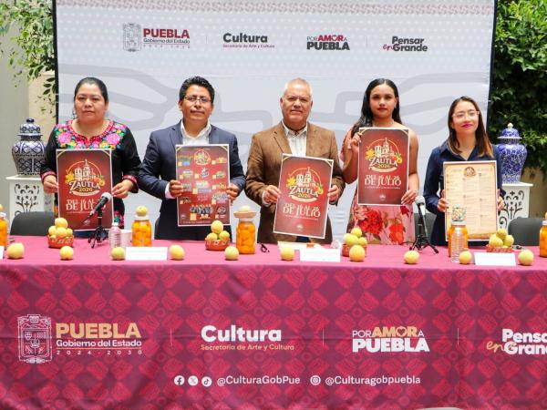 Secretaría de Arte y Cultura presenta la Feria del Durazno Zautla 2026
