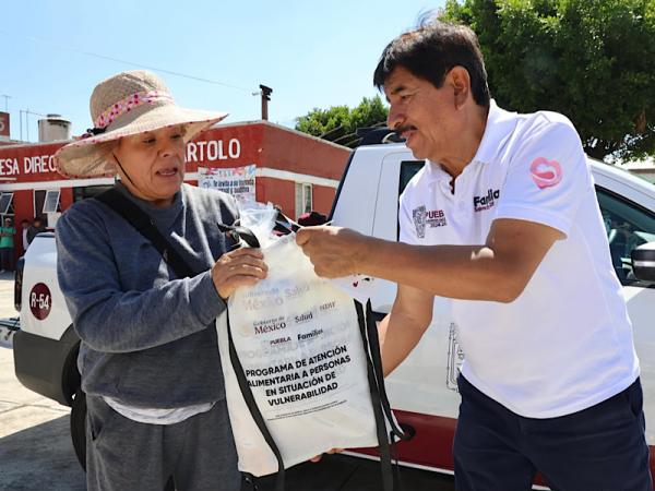 SEDIF fortalece la seguridad alimentaria de familias de la capital poblana