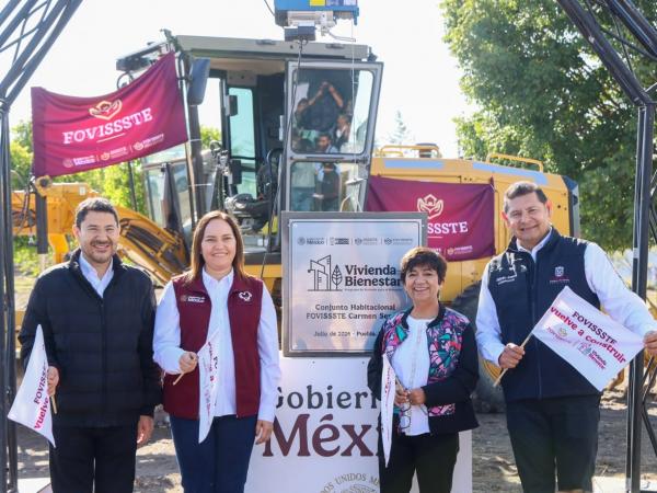 Gobierno estatal y FOVISSSTE inician nueva etapa de vivienda social para trabajadores
