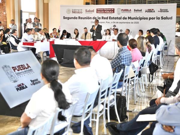 Refuerza Gobierno de Puebla coordinación entre municipios