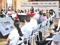 Refuerza Gobierno de Puebla coordinación entre municipios