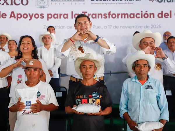 Prioritario que campesinos cuenten con recursos y se genere riqueza comunitaria: Armenta