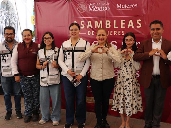 Con asambleas de mujeres, Puebla promueve organización colectiva por seguridad y bienestar