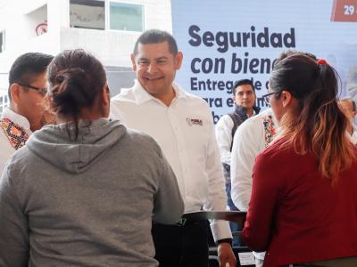 En Sierra Negra, Gobierno de Armenta entrega 97 mdp en obra comunitaria para pueblos indígenas