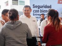 En Sierra Negra, Gobierno de Armenta entrega 97 mdp en obra comunitaria para pueblos ind&iacute;genas