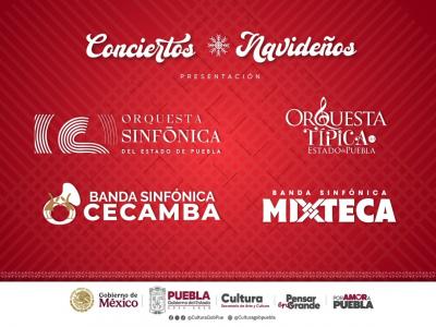 Gobierno de Puebla invita a la temporada de conciertos navideños