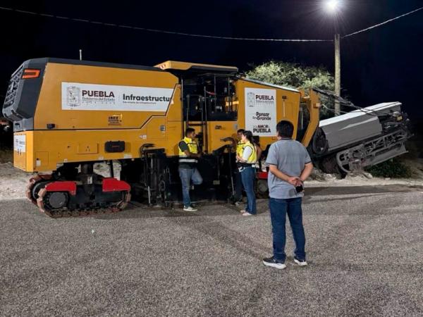 Inicia Gobierno del Estado pavimentación de la Avenida Ramón Caballero en Tehuacán