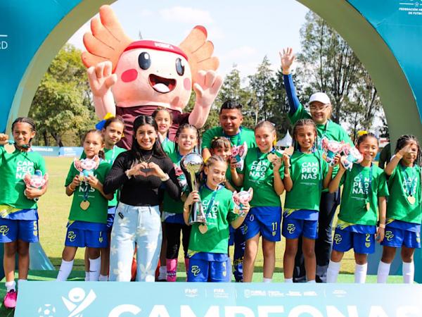 Exitosa clausura del Campeonato Nacional de Fútbol Sub-9 y Sub-11