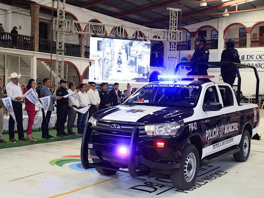 Fortalece SSP acciones de coordinación en la Sierra Norte de Puebla