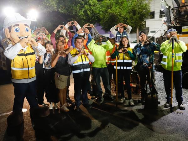 Rehabilitación de Avenida Margaritas Avanza 67%; Gobierno Estatal mejora movilidad urbana