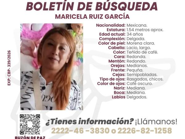 Gobierno estatal realiza acciones de búsqueda en San Martín Texmelucan