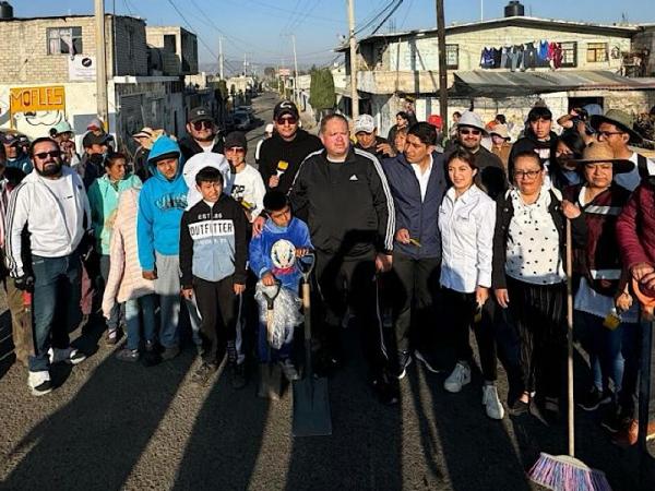 Unidad y trabajo comunitario en la Microregión 09 de Ciudad Serdán
